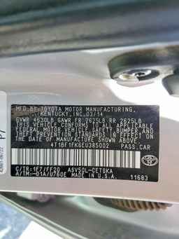 2014 TOYOTA CAMRY