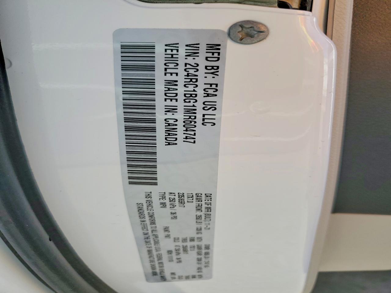 2021 CHRYSLER Pacifica