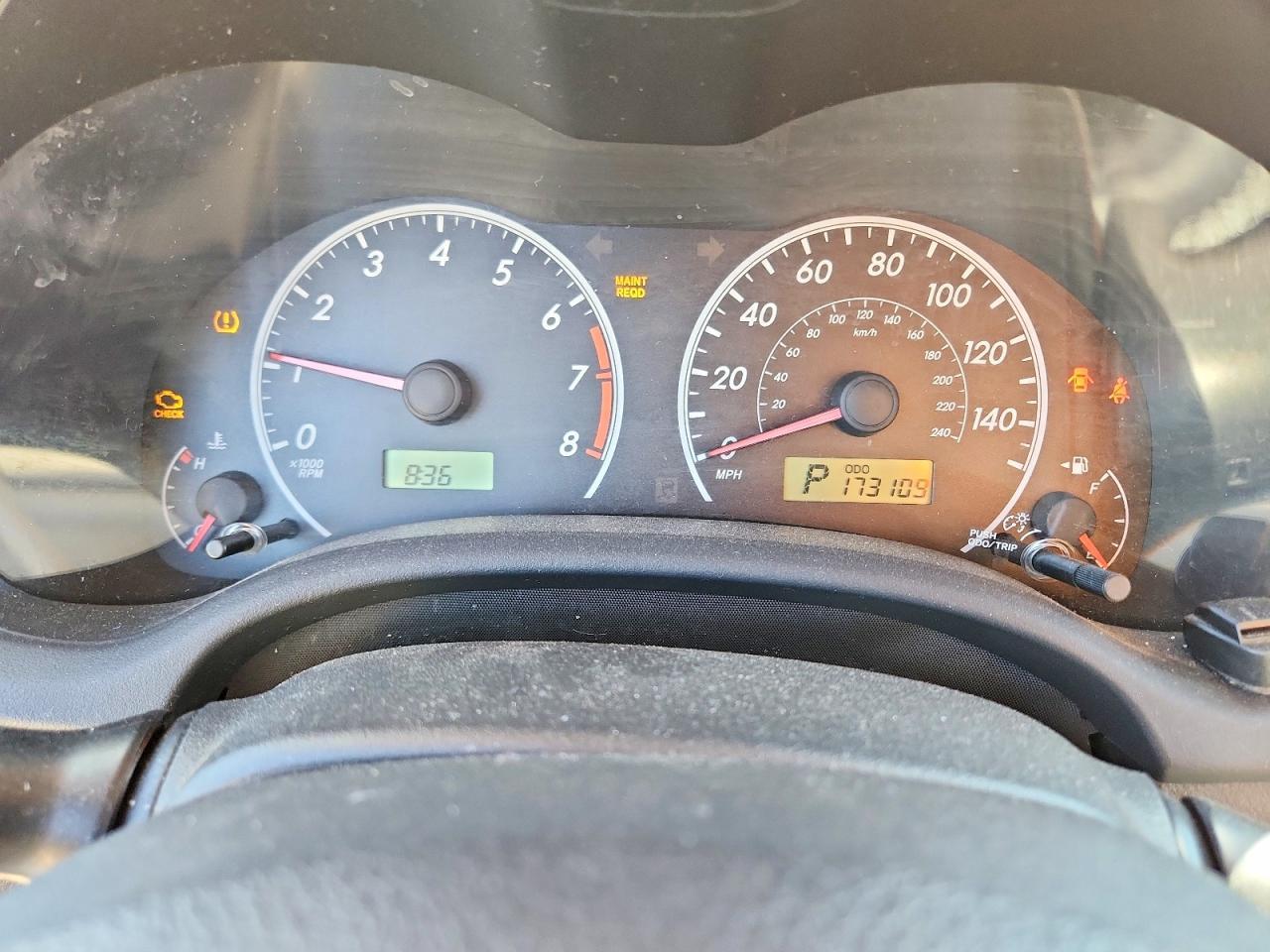 2009 TOYOTA COROLLA