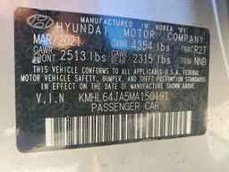 2021 HYUNDAI SONATA