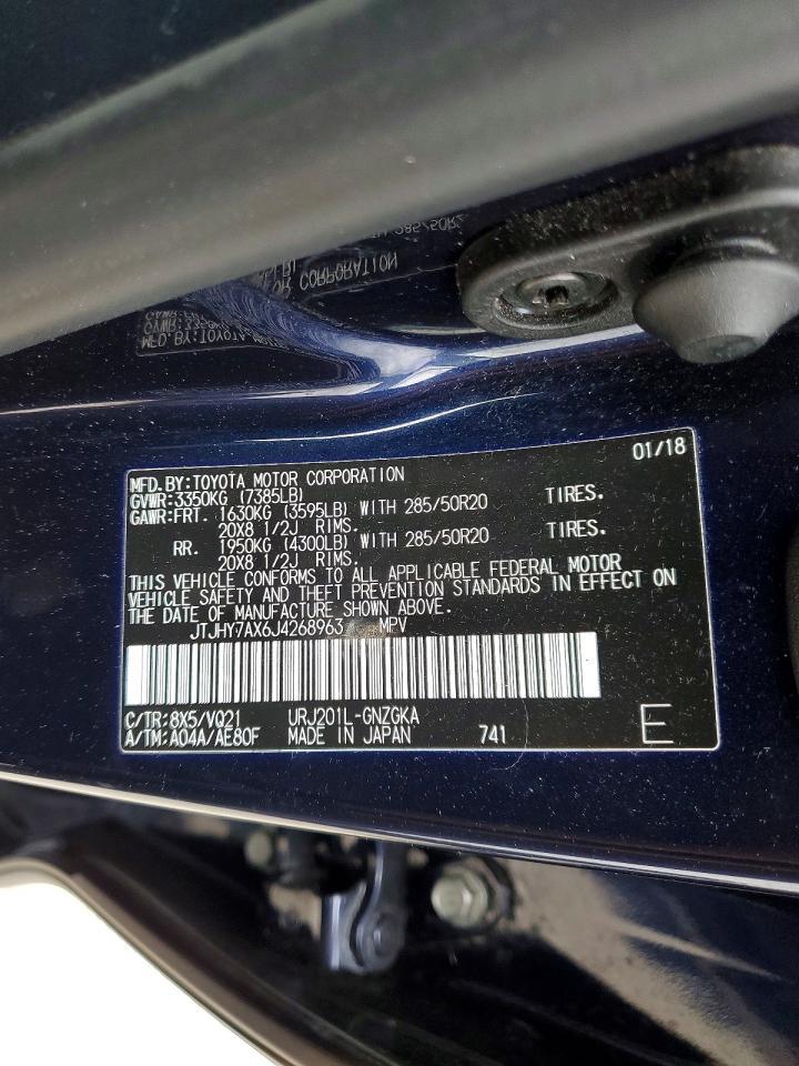 2018 LEXUS LX 570