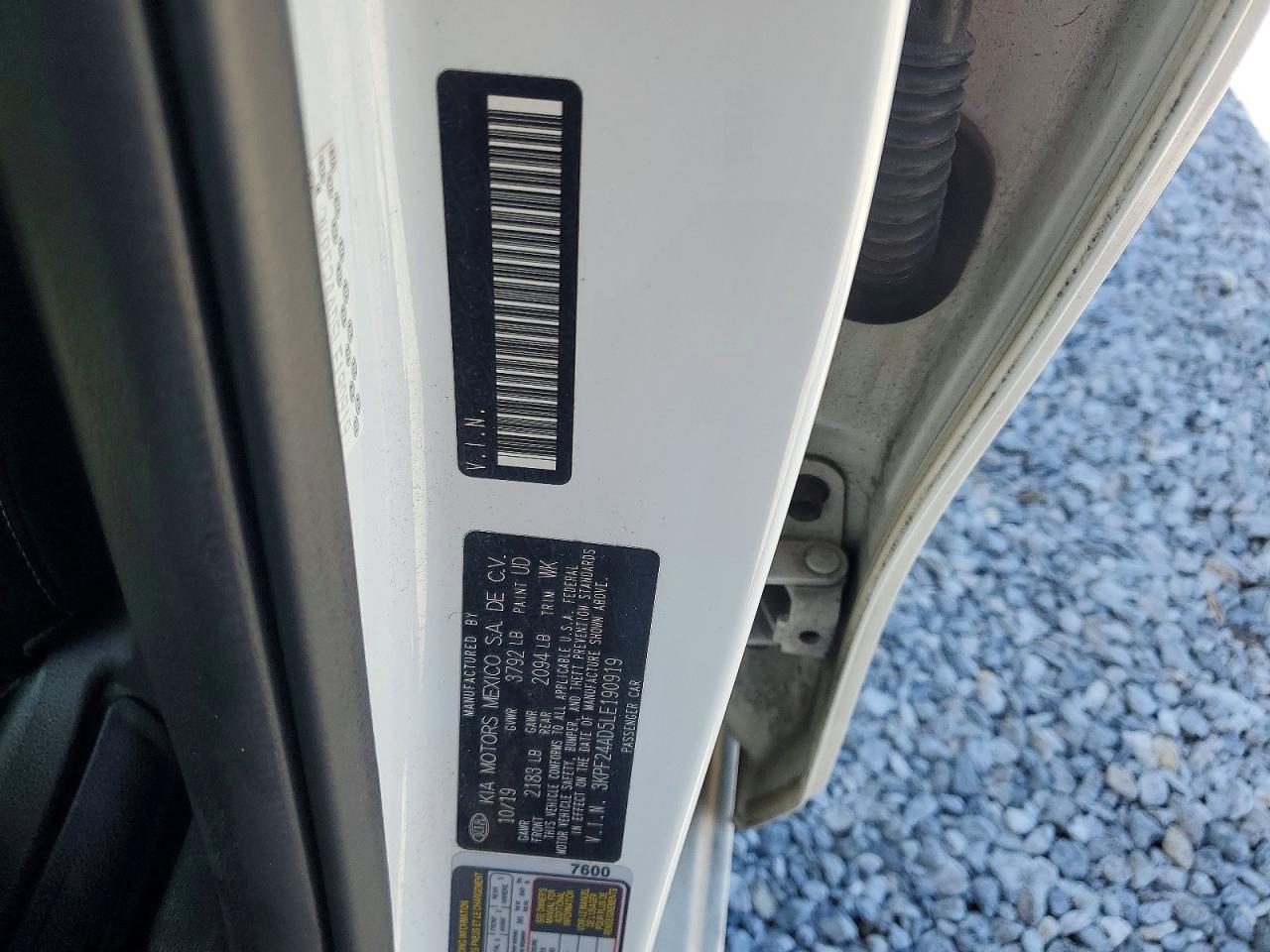 2020 KIA FORTE