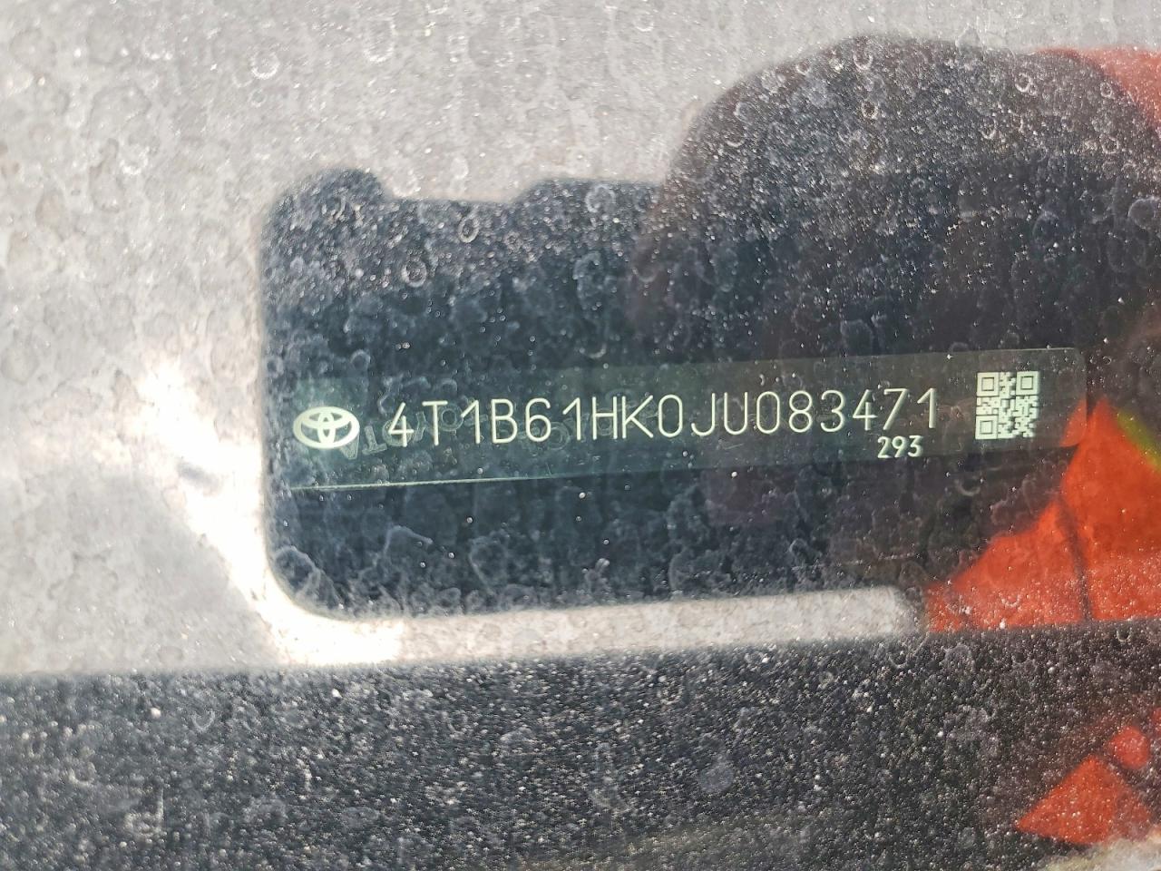 2018 TOYOTA CAMRY