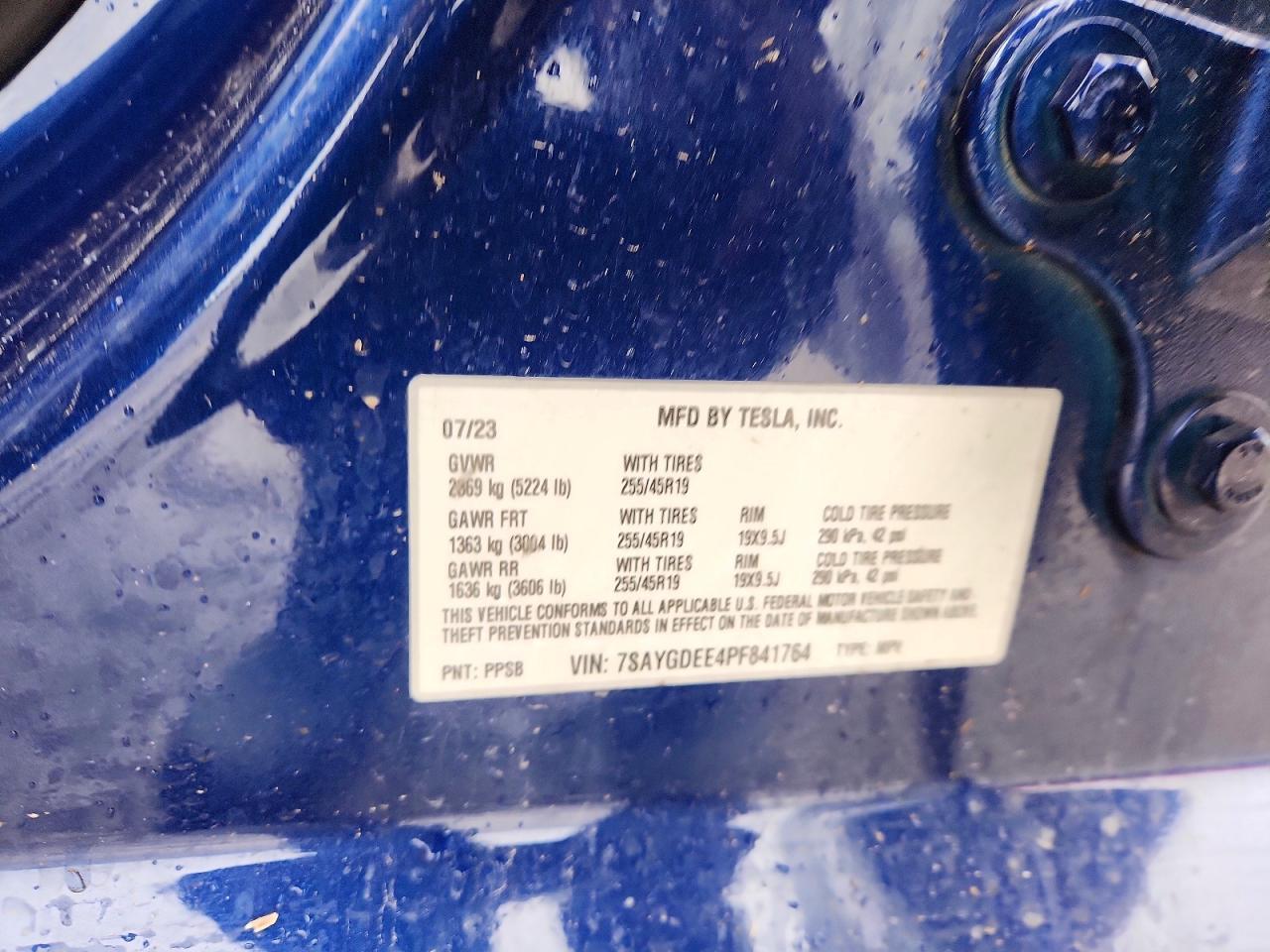 2023 TESLA MODEL Y