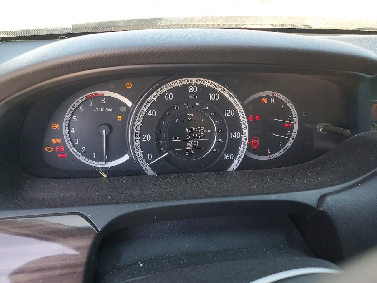 2016 HONDA ACCORD