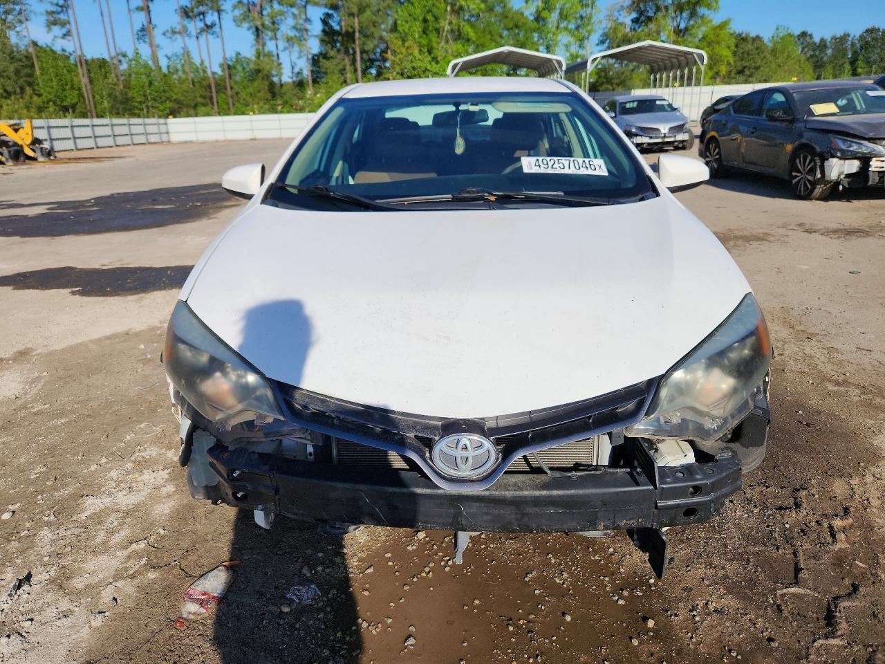 2016 TOYOTA COROLLA