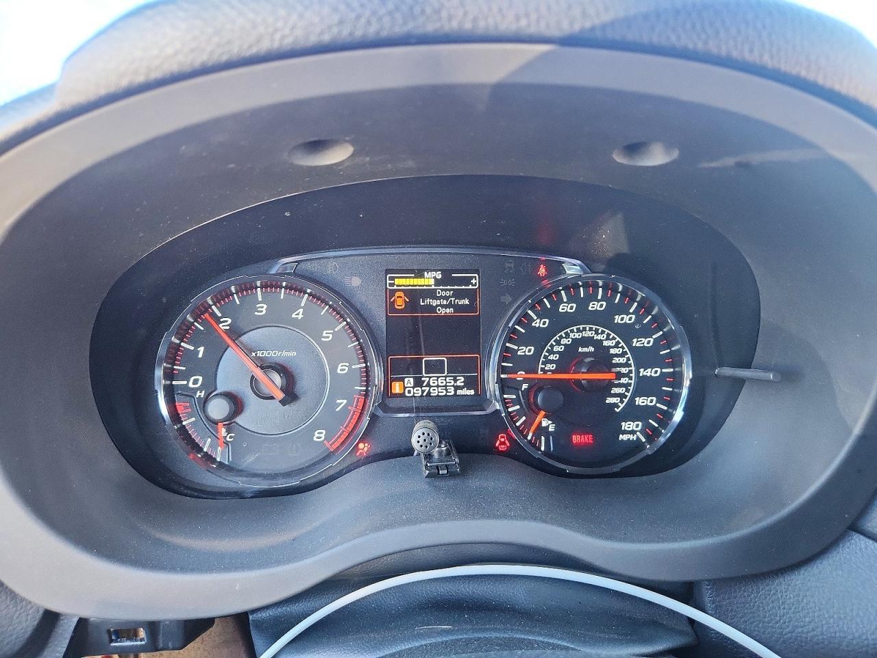 2018 SUBARU WRX