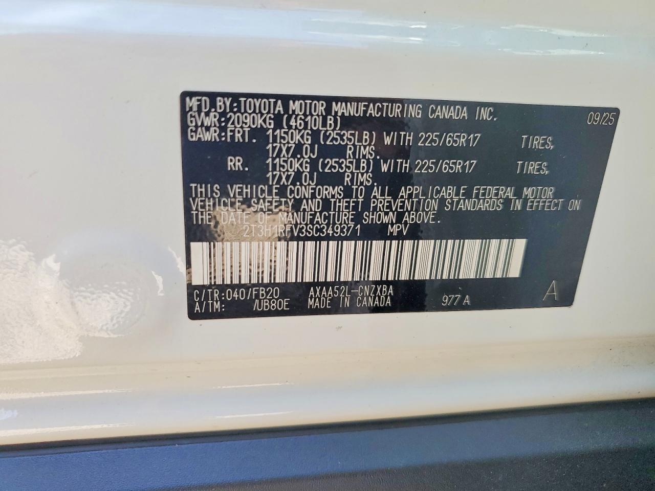 2025 TOYOTA RAV4