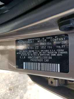 2014 HYUNDAI ACCENT