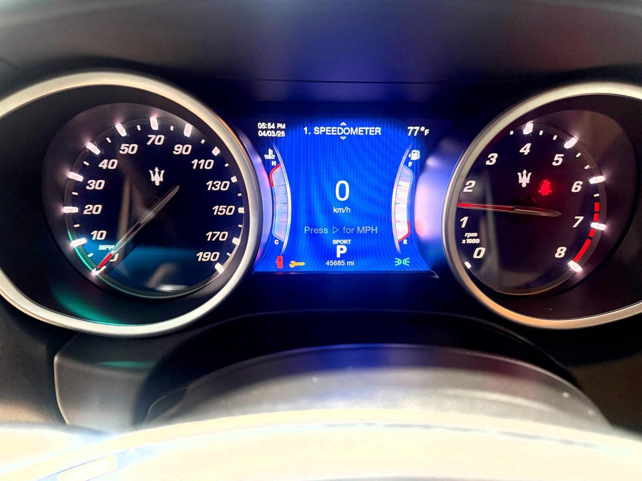 2014 MASERATI Ghibli