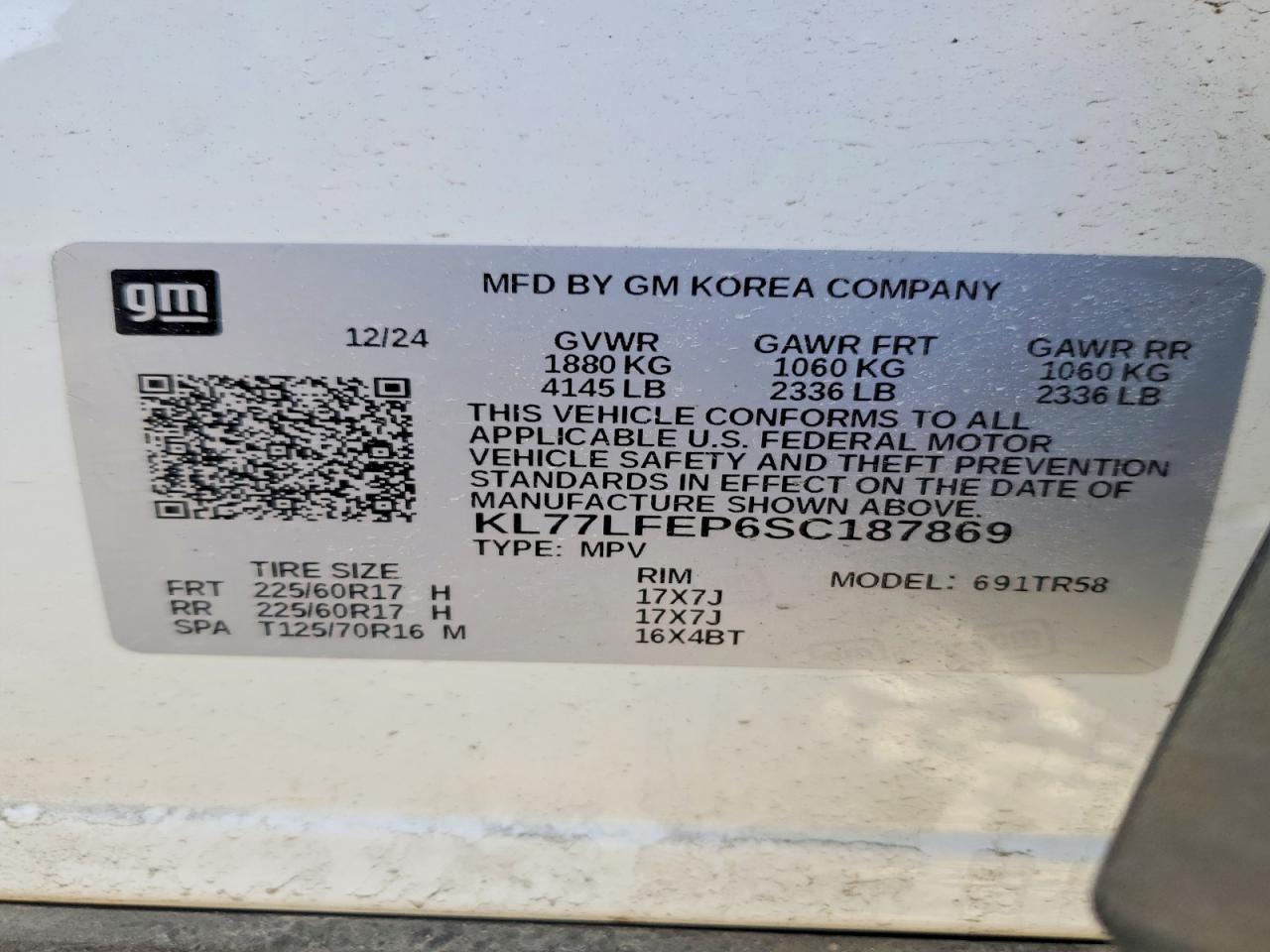 2025 CHEVROLET TRAX
