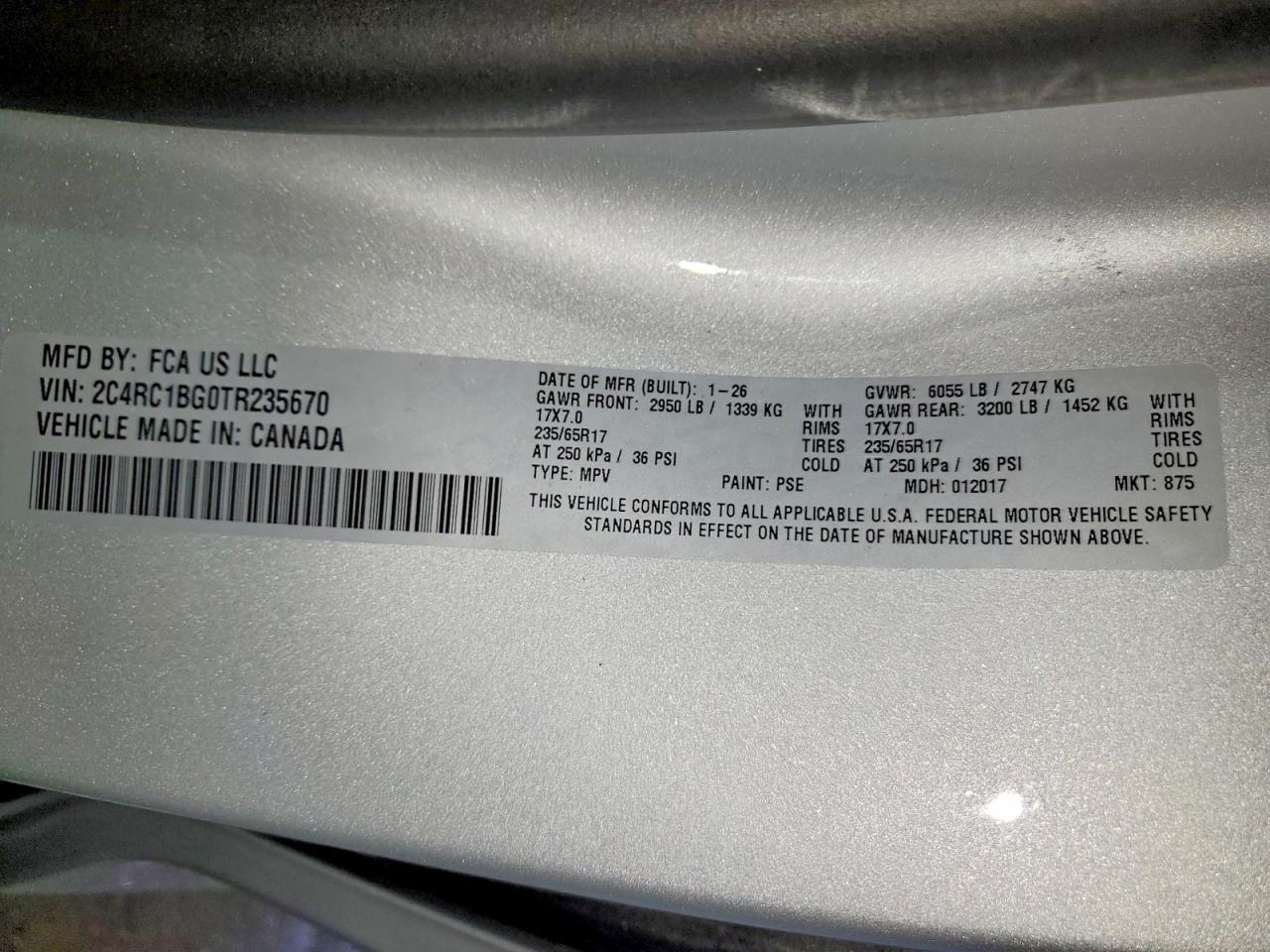 2026 CHRYSLER Pacifica