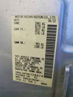 2010 NISSAN ALTIMA