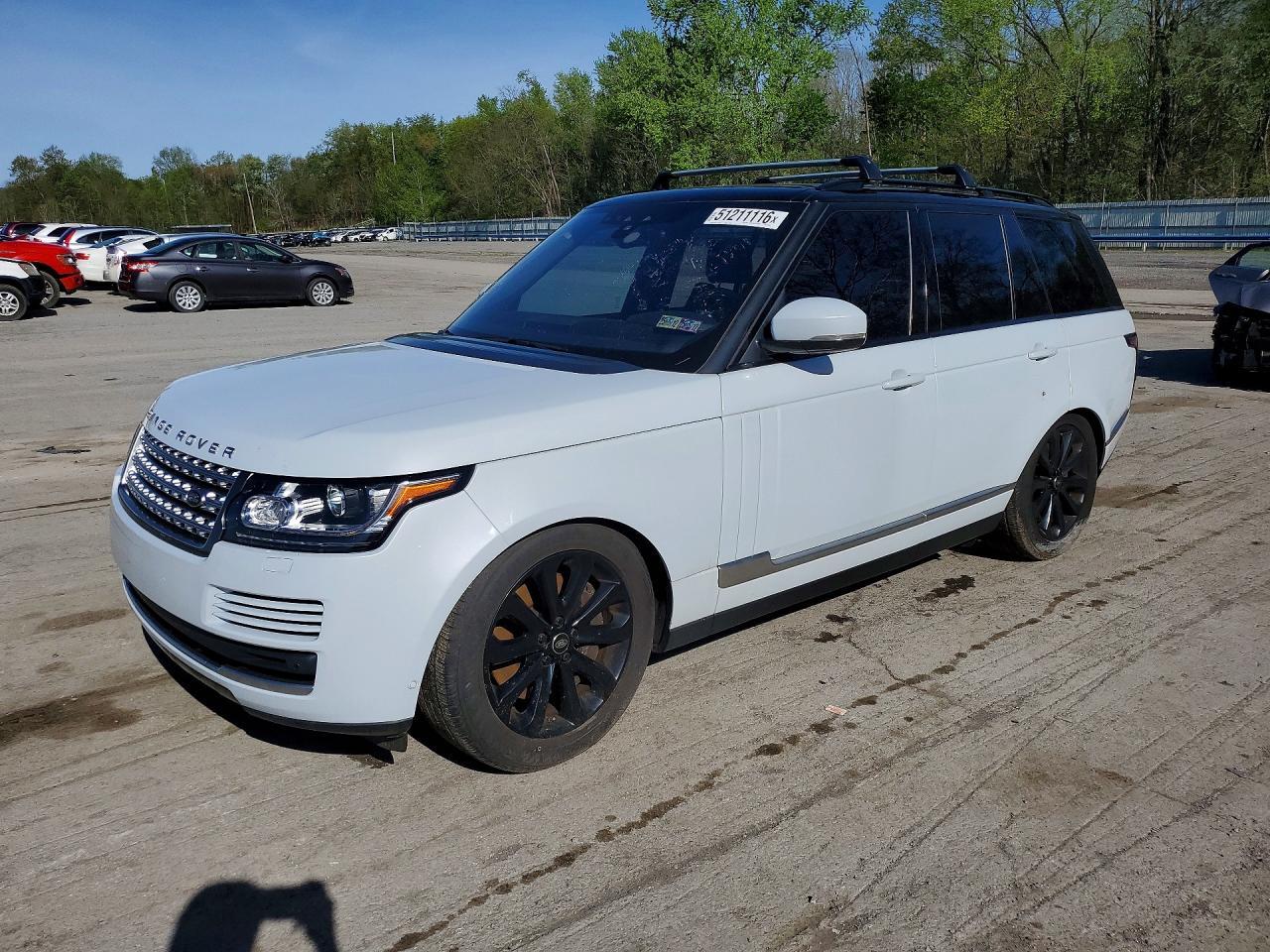 2017 LAND ROVER RANGE ROVER