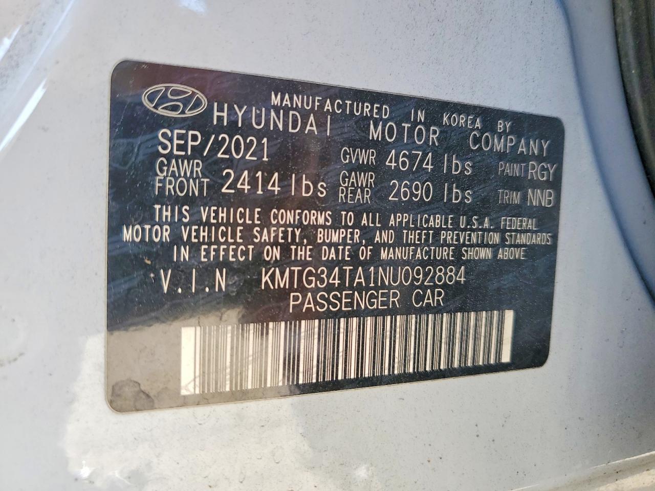 2022 GENESIS G70