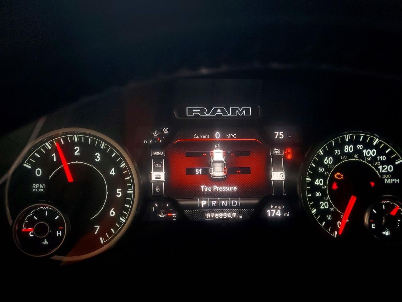 2021 RAM 1500