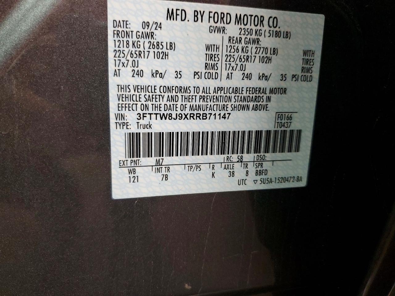 2024 FORD Maverick