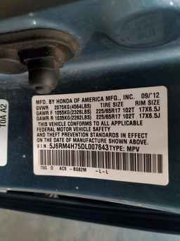 2013 HONDA CR-V