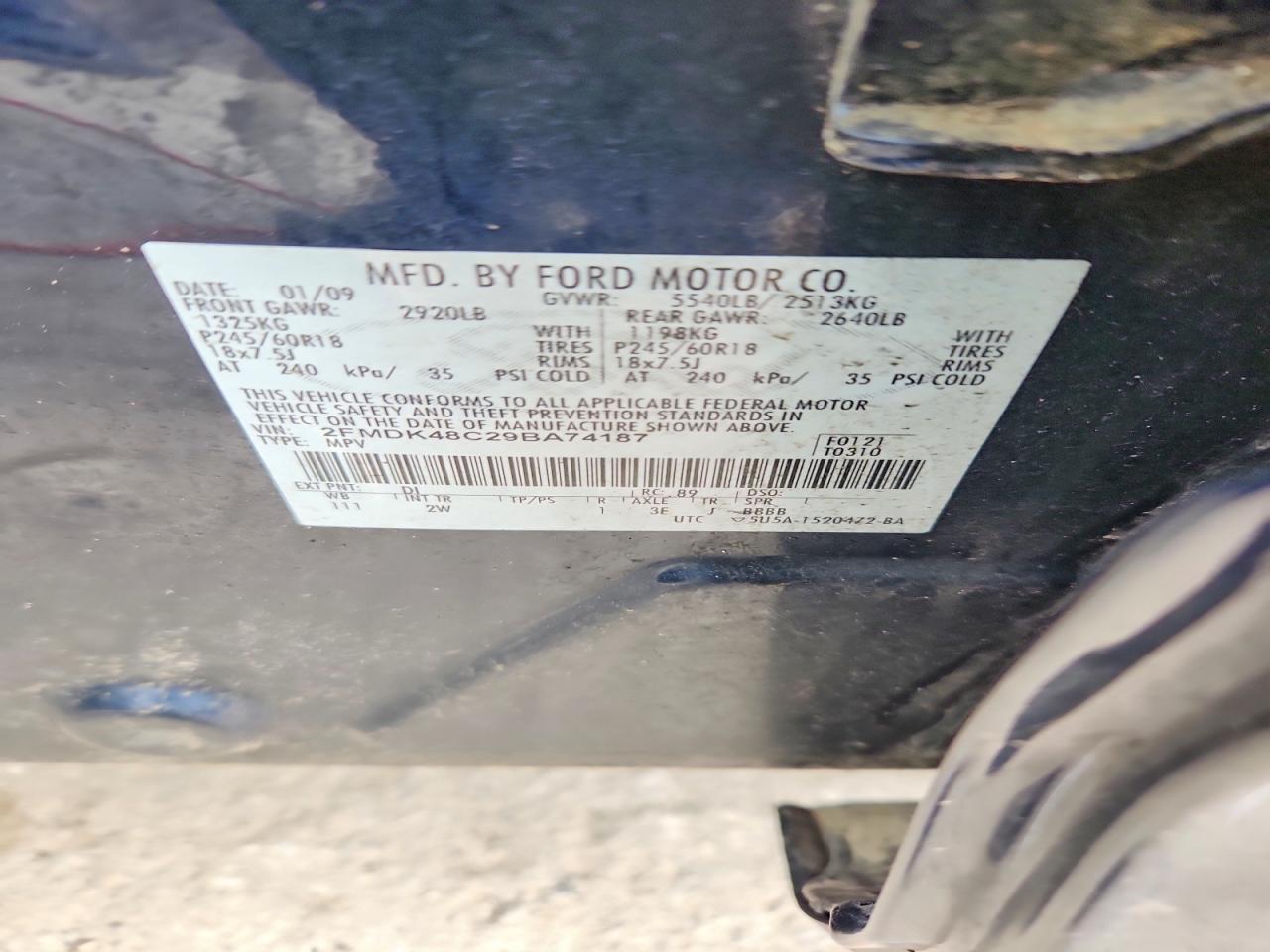 2009 FORD EDGE