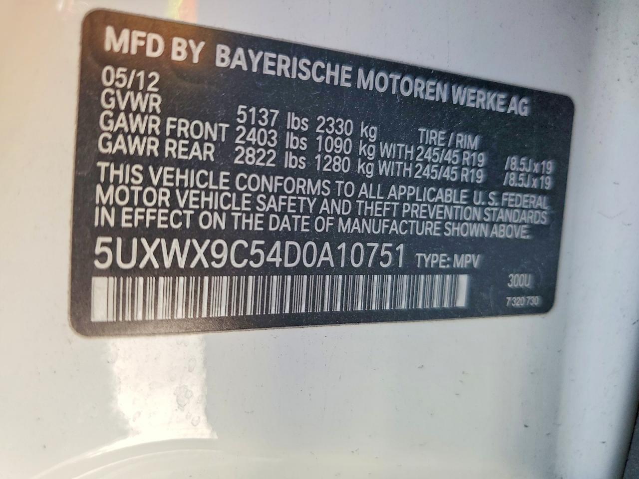 2013 BMW X3