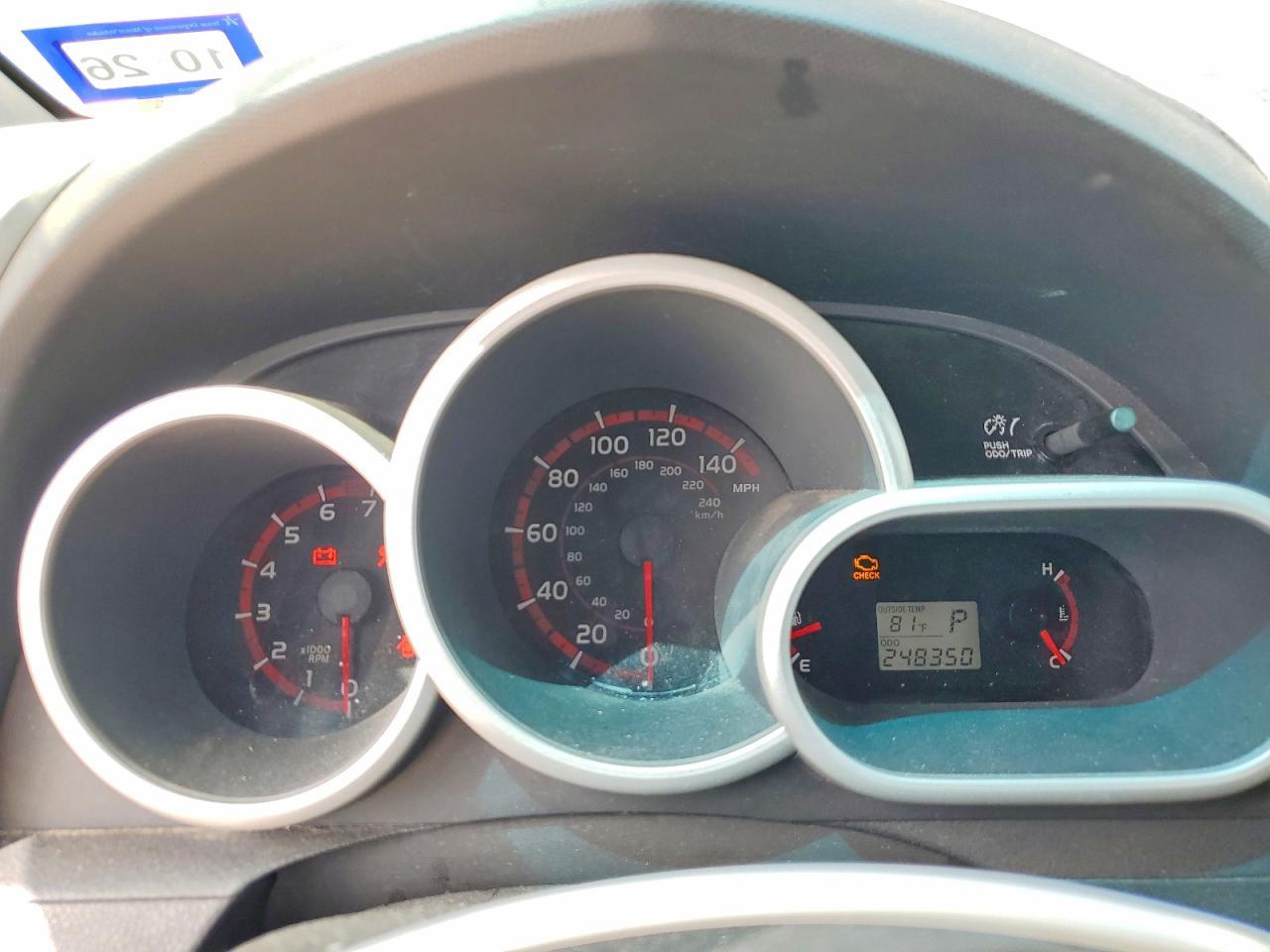 2009 TOYOTA COROLLA