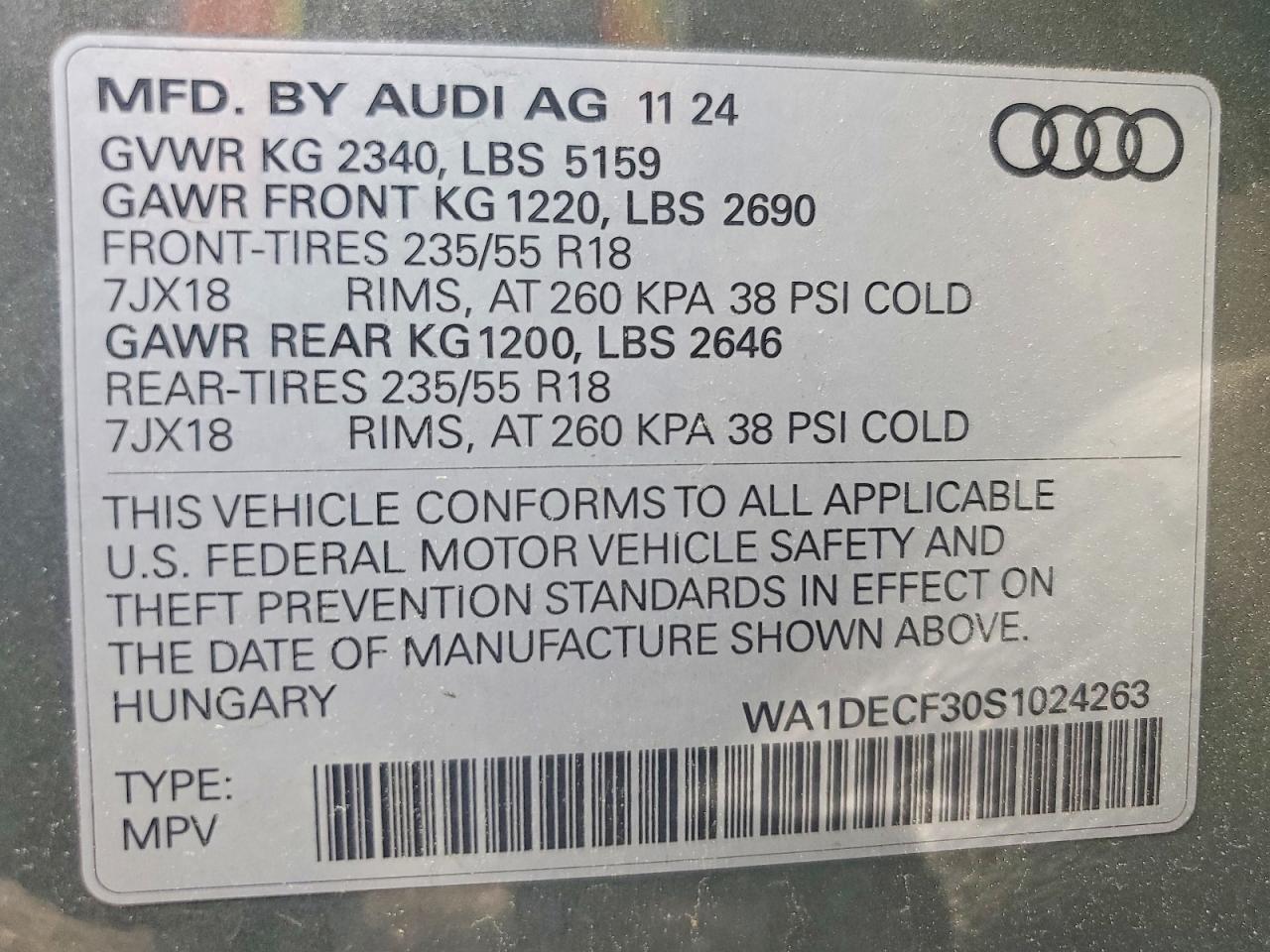 2025 AUDI Q3