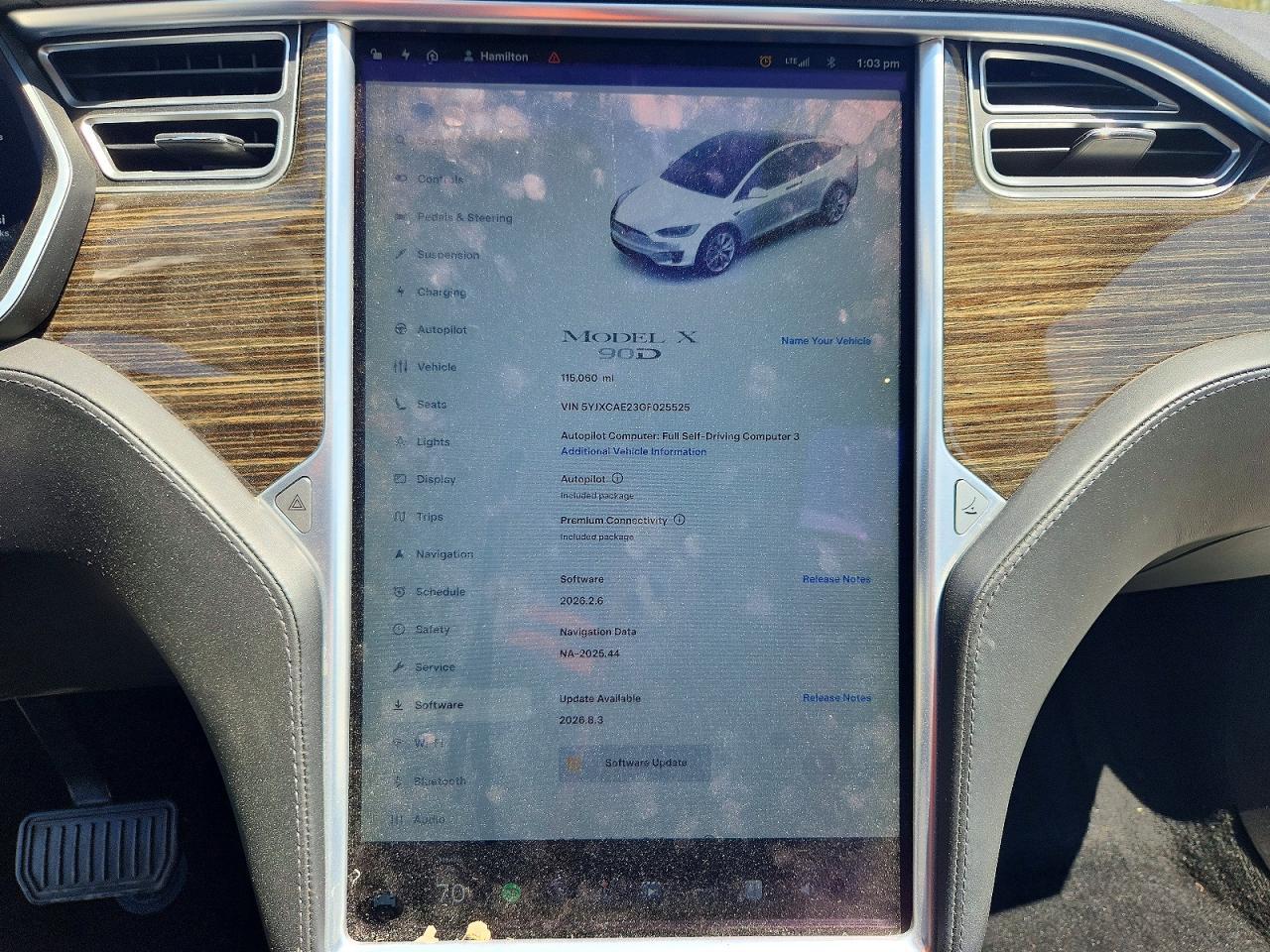 2016 TESLA MODEL X