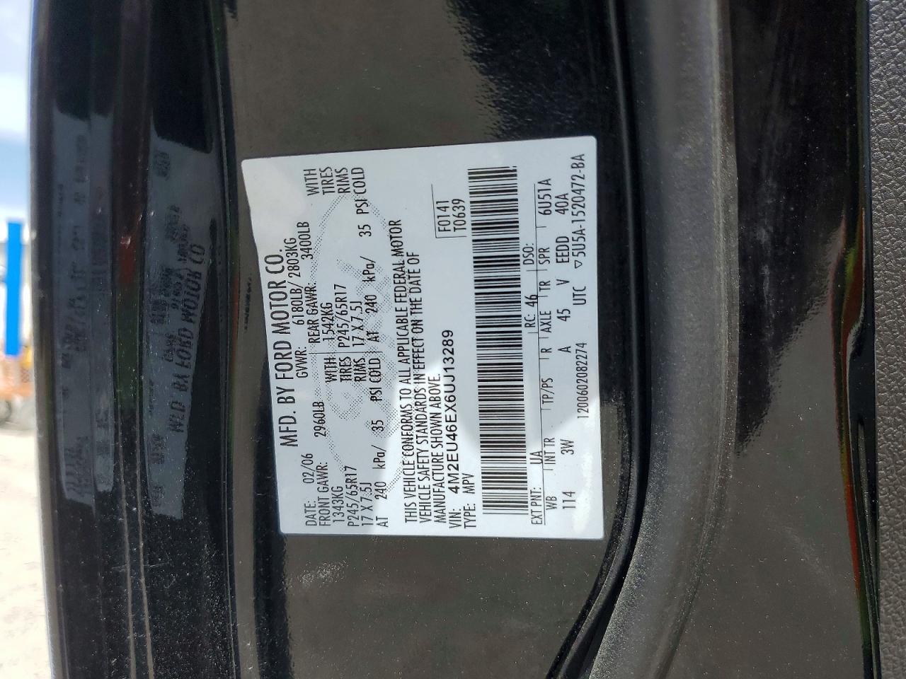 2006 MERCURY Mountaineer