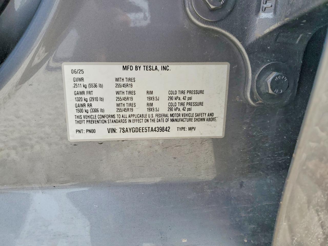 2026 TESLA MODEL Y