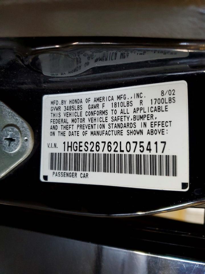 2002 HONDA CIVIC