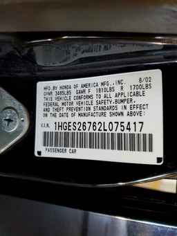 2002 HONDA CIVIC