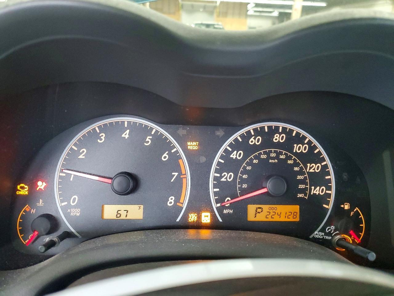 2010 TOYOTA COROLLA