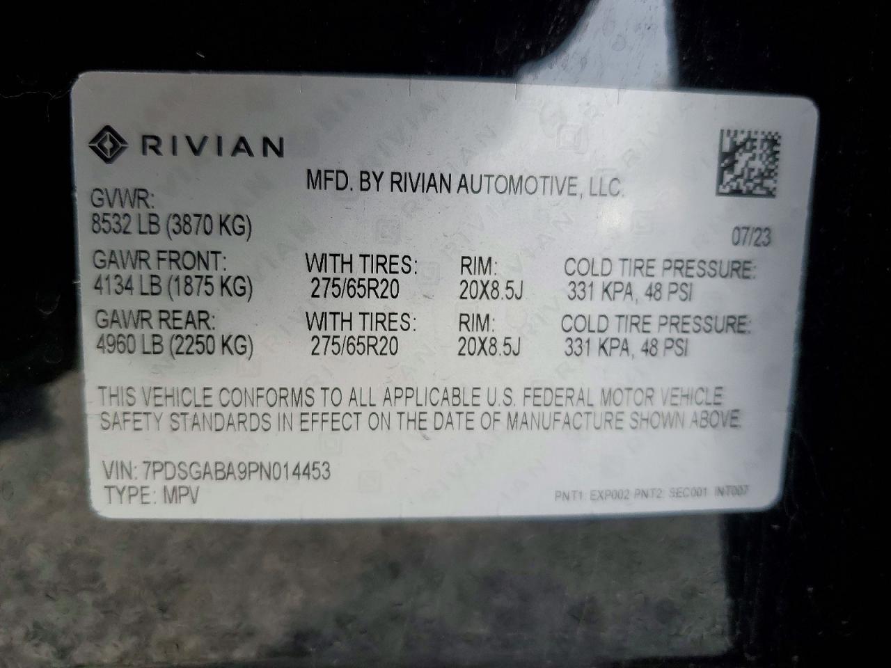 2023 RIVIAN R1s