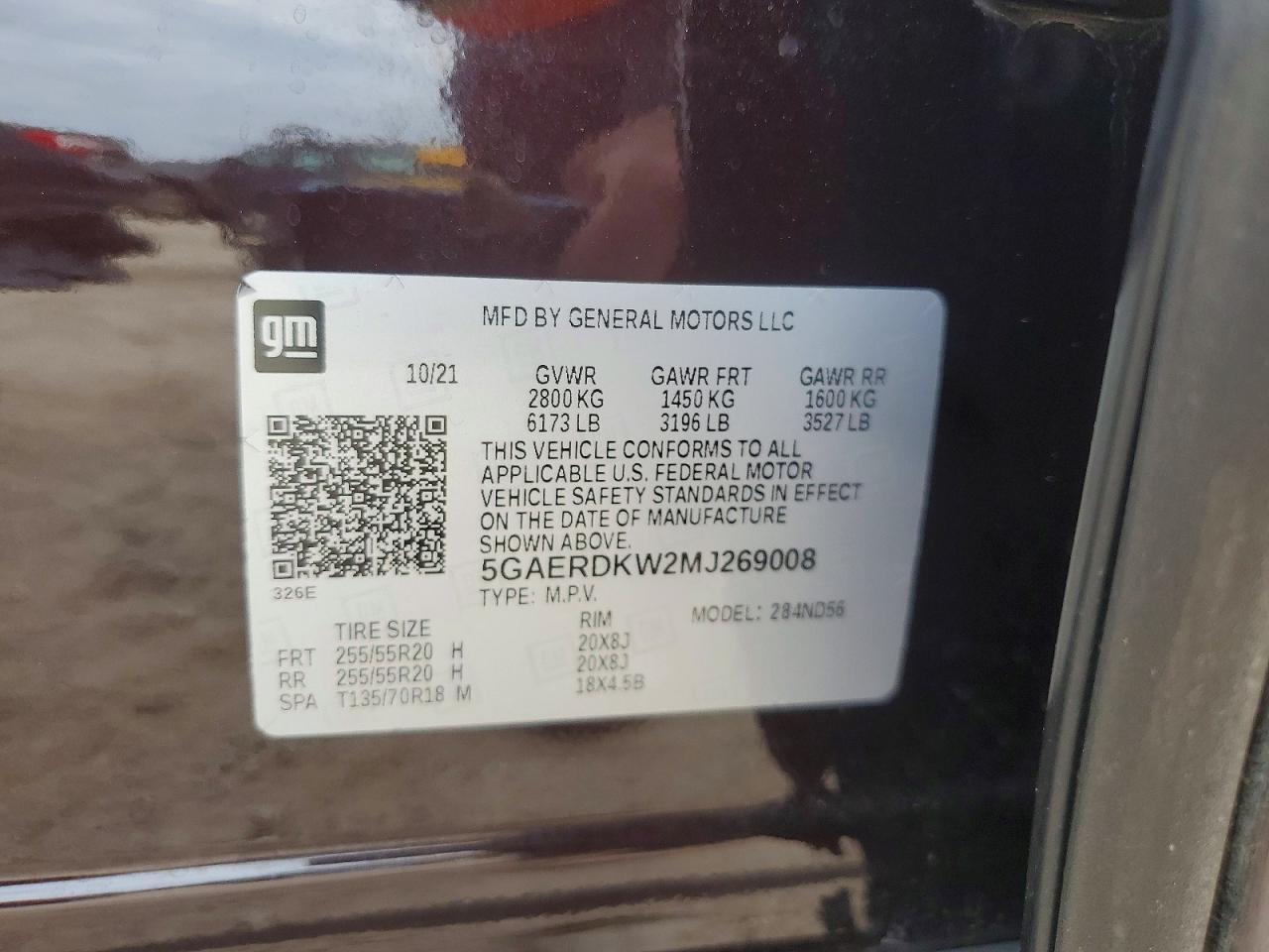 2021 BUICK ENCLAVE AVENIR