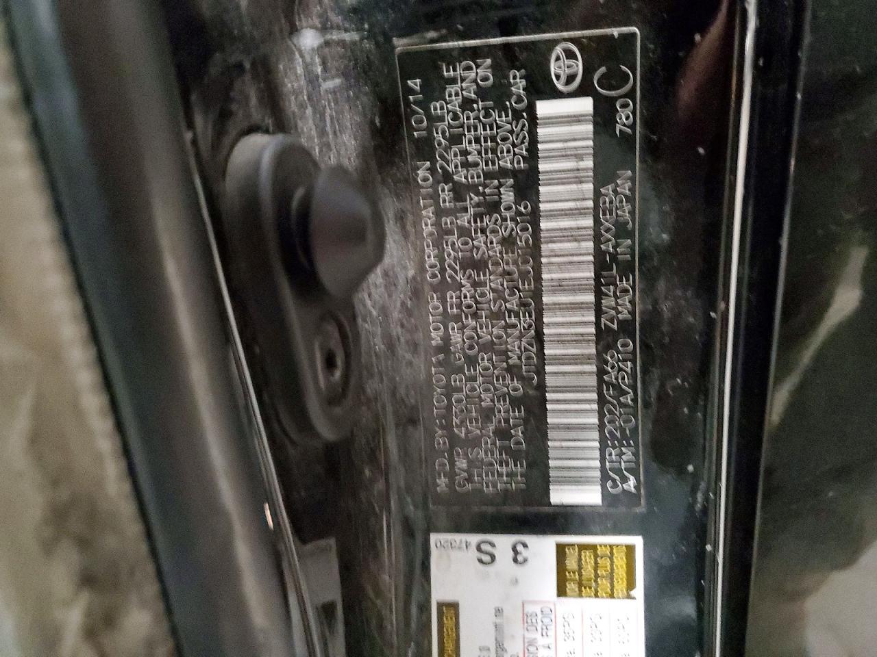 2014 TOYOTA PRIUS V
