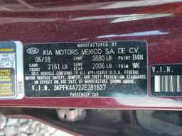 2018 KIA FORTE