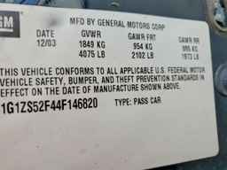 2004 CHEVROLET MALIBU