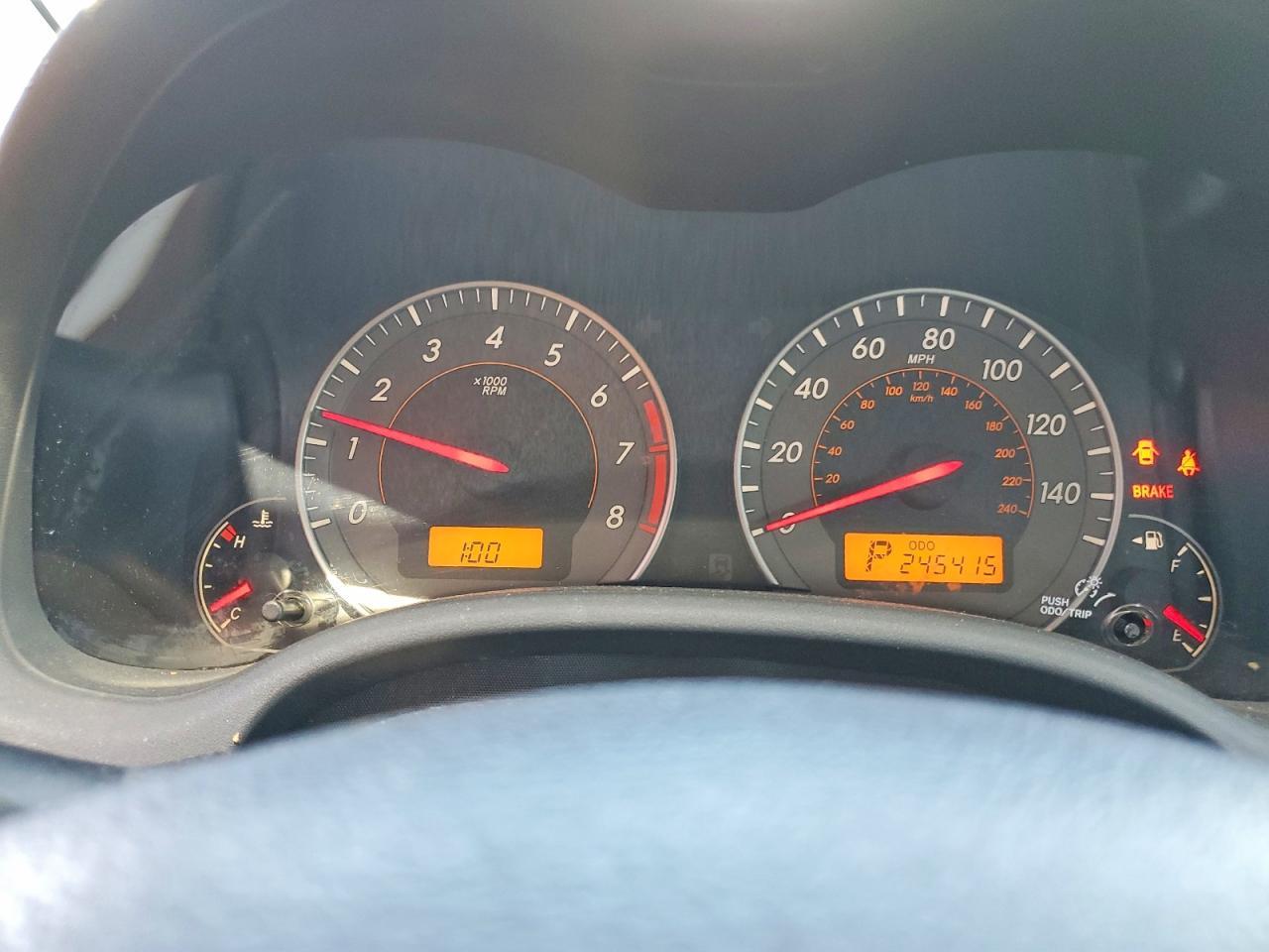 2009 TOYOTA COROLLA