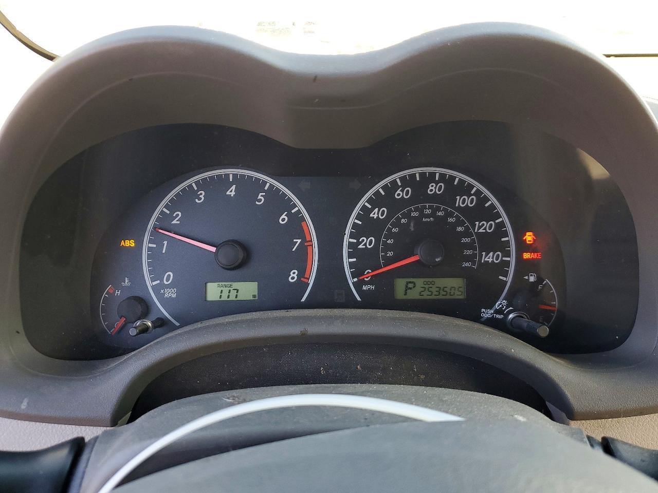2009 TOYOTA COROLLA