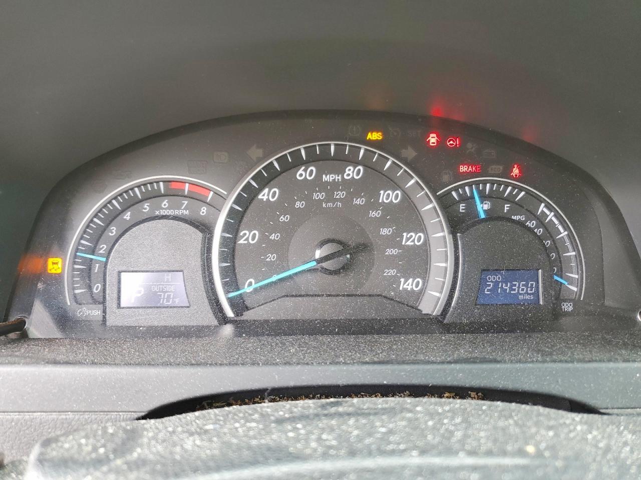 2012 TOYOTA CAMRY