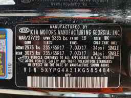 2019 KIA SORENTO
