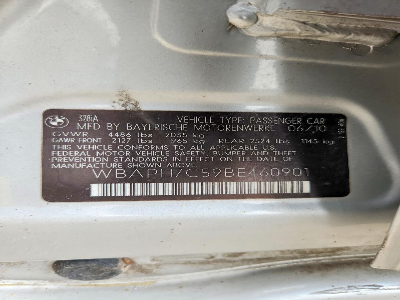 2011 BMW 3 SERIES