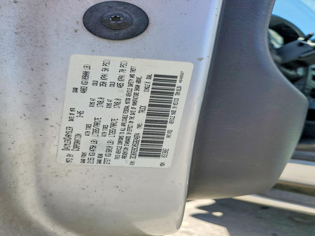 2005 DODGE Ram 2500