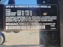 2014 BMW 6 Series