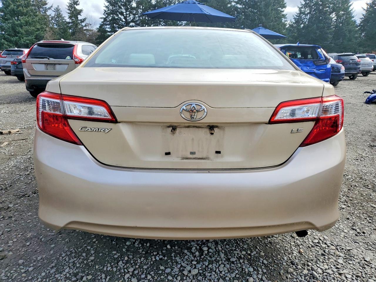 2012 TOYOTA CAMRY