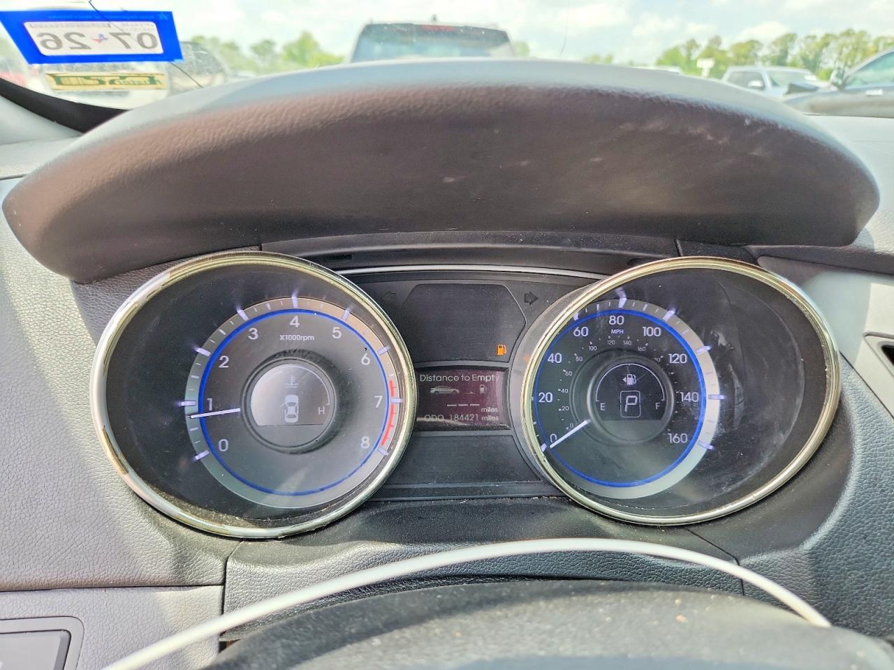 2012 HYUNDAI SONATA