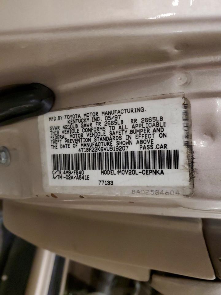 1997 TOYOTA CAMRY
