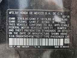 2015 HONDA FIT