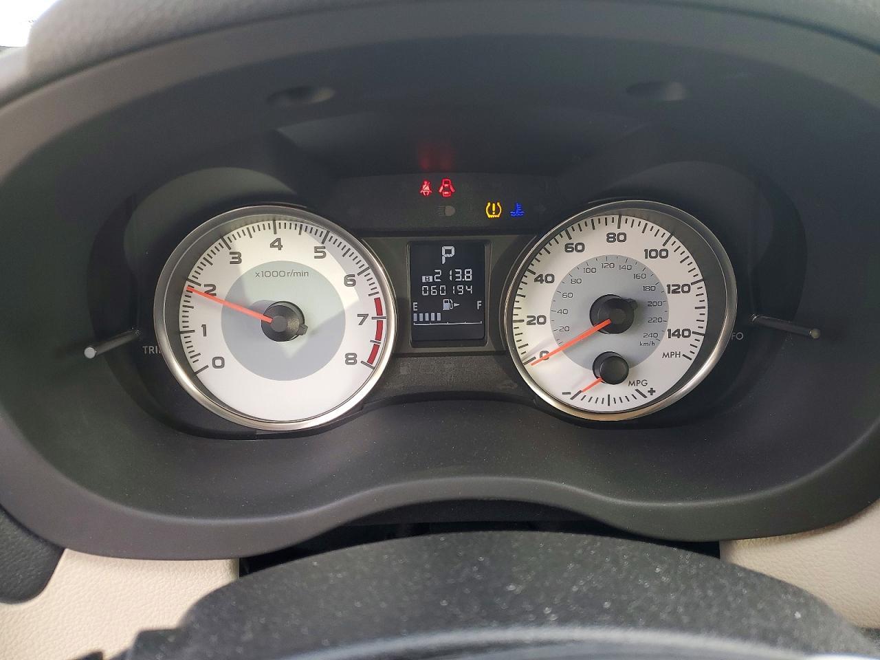 2012 SUBARU IMPREZA