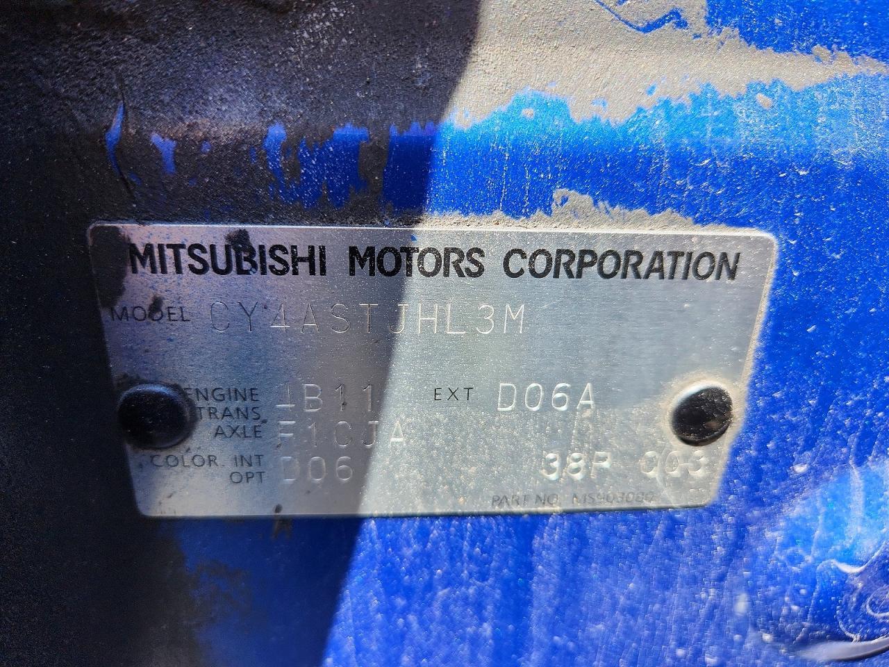 2009 MITSUBISHI LANCER